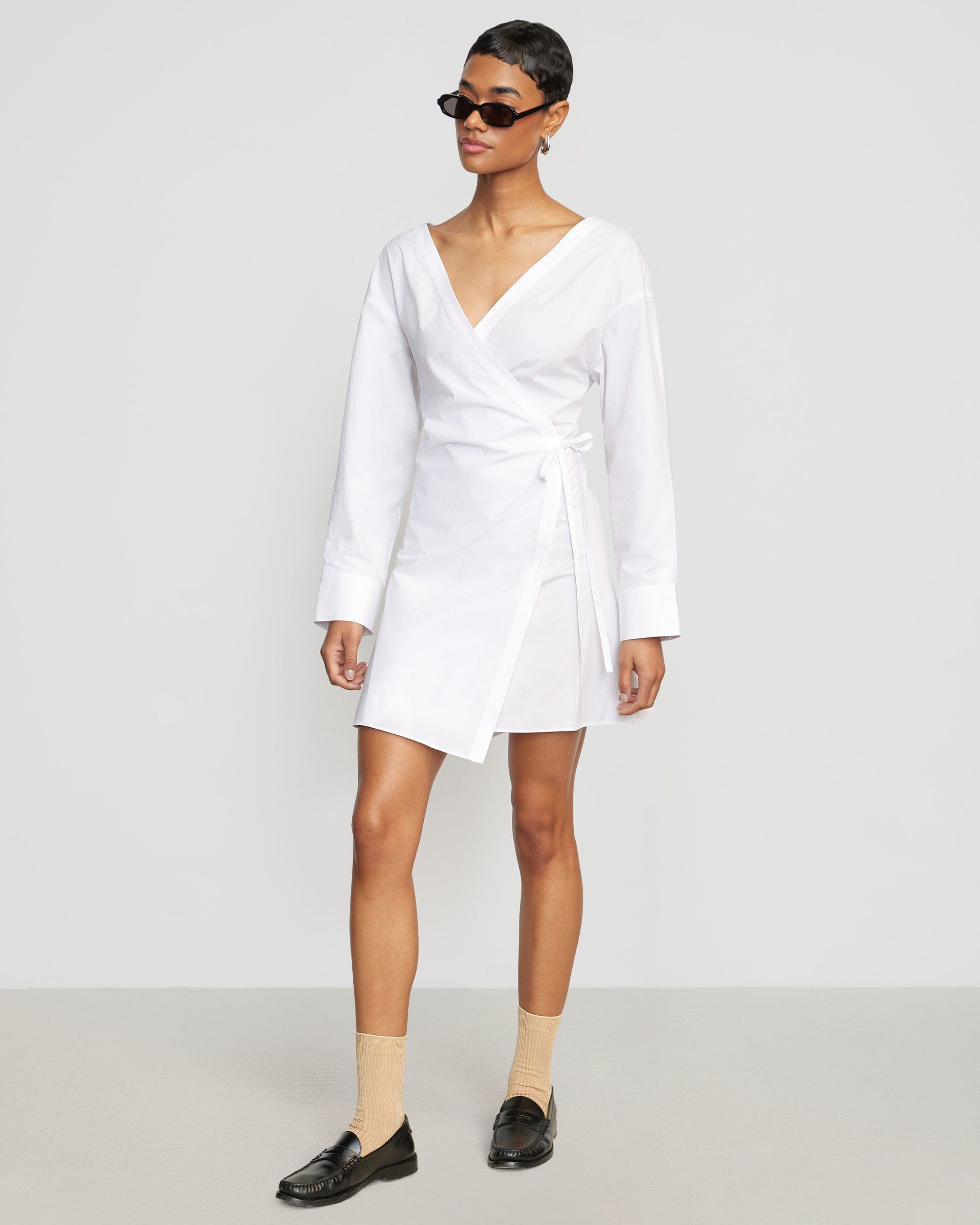 Ari V-Neck Wrap Dress