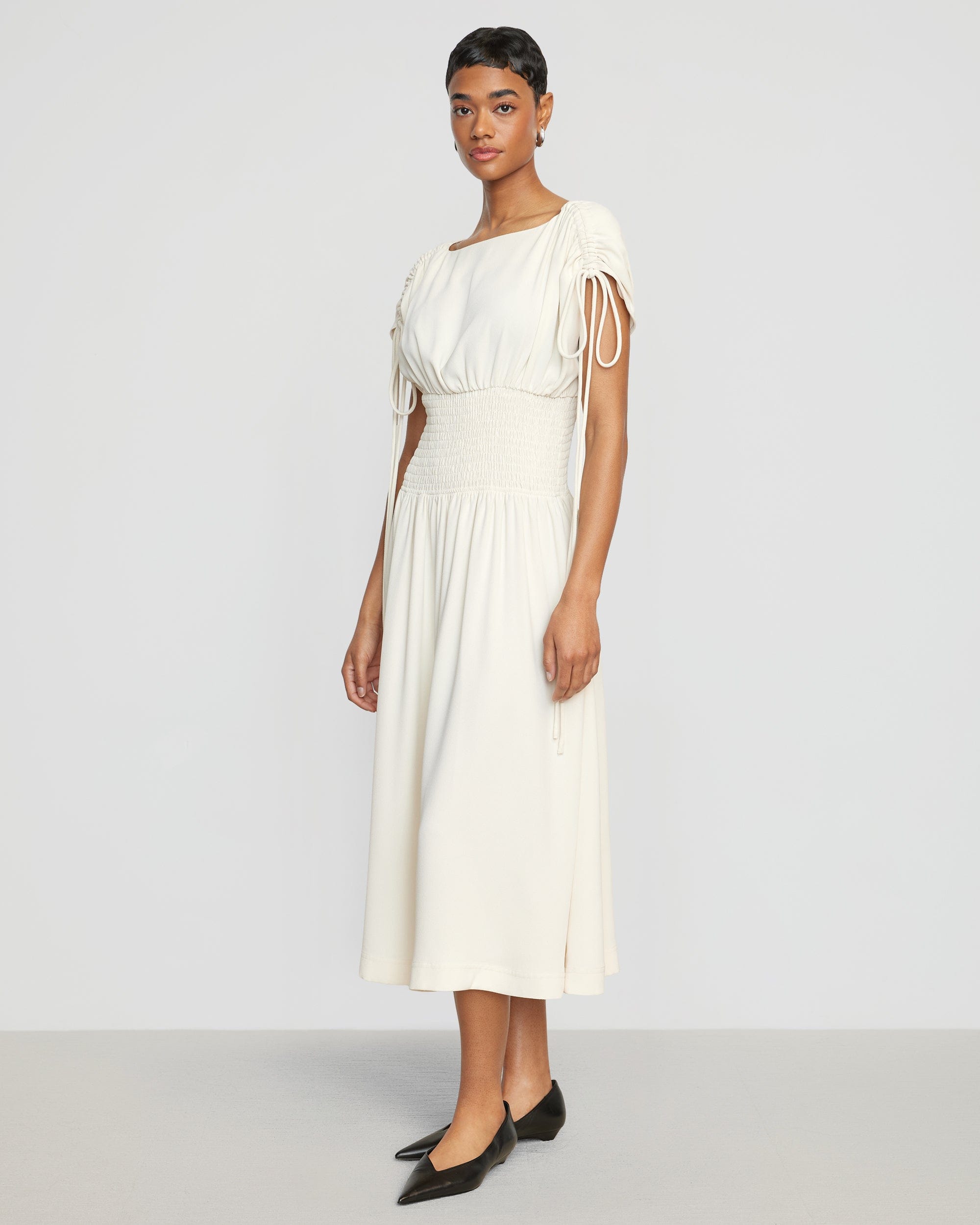 Modern midi cheap dresses