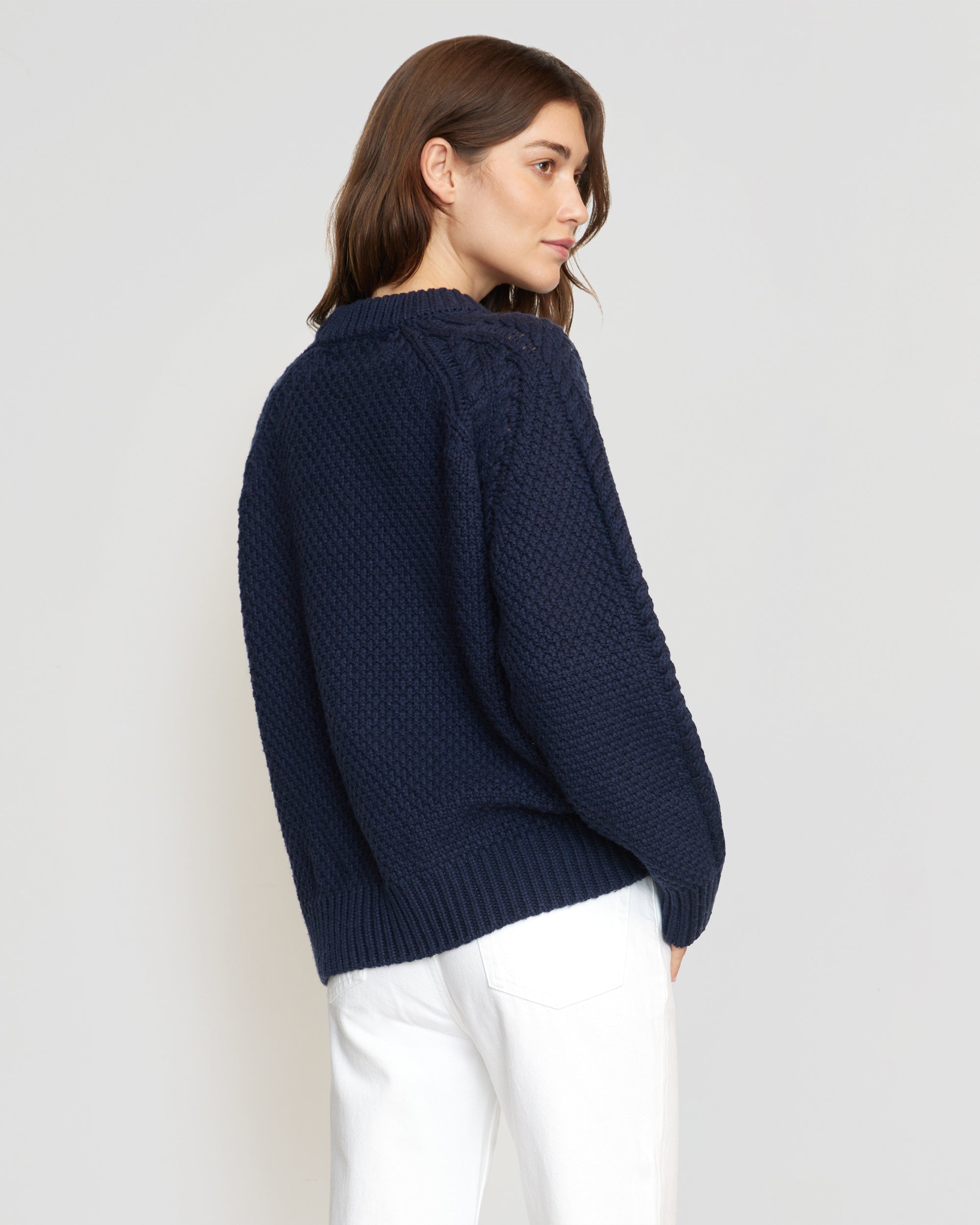 Brady Chunky Cable Knit Sweater