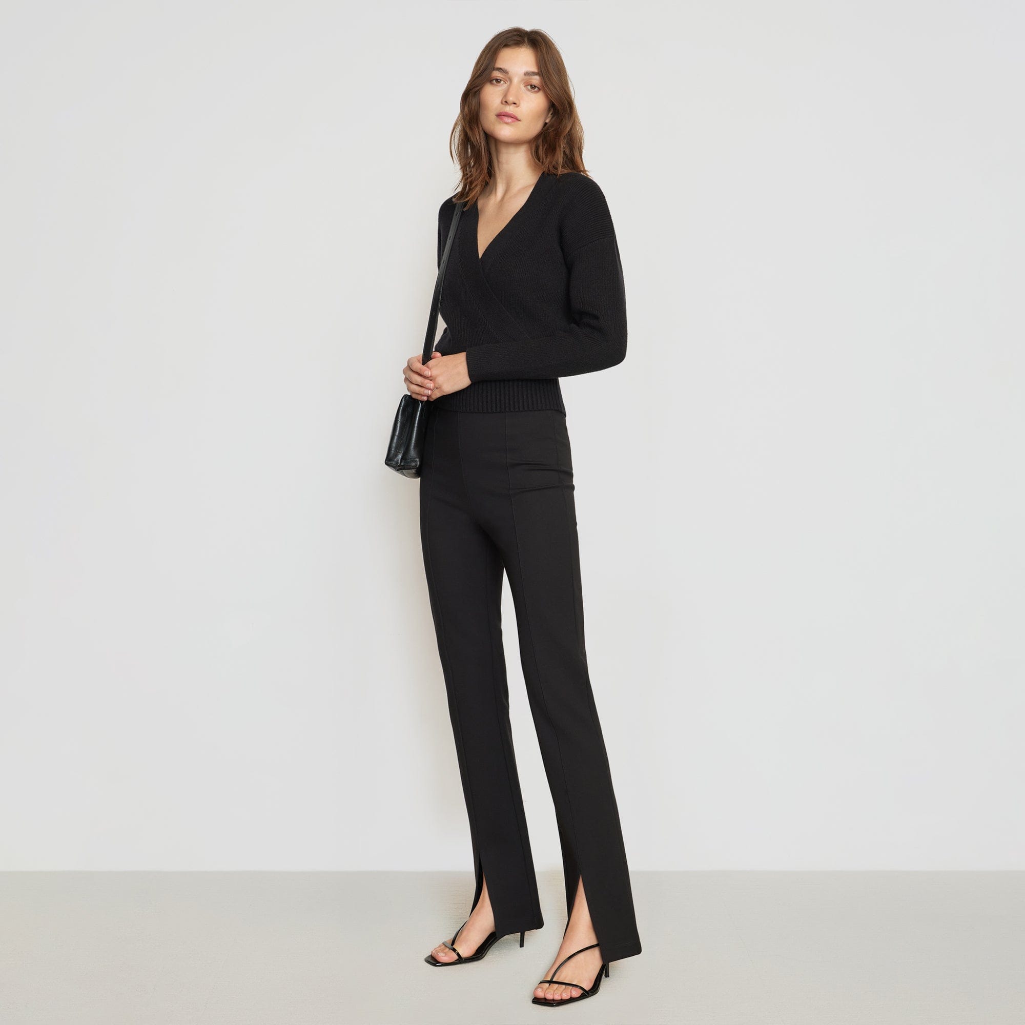 Cass Front-Split Stretch Pant (Regular)