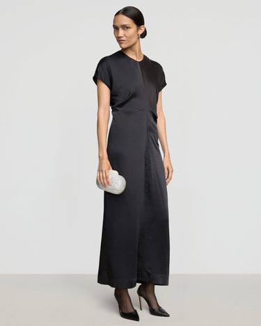 Charlotte | Fiona Curved Shoulder Dress in Size Small