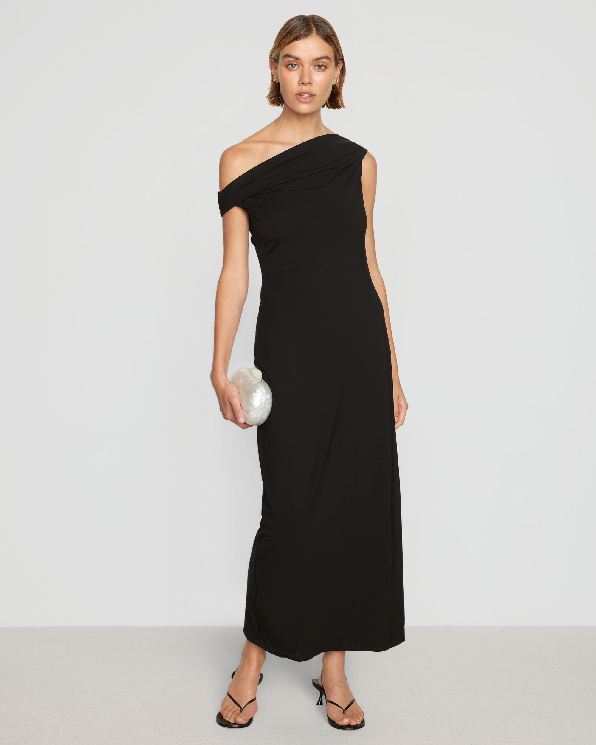 Iryna Asymmetric Off Shoulder Dress