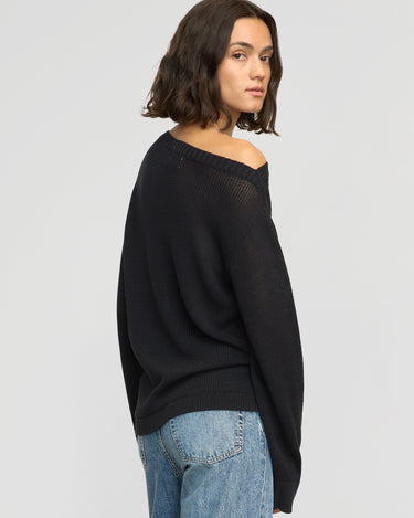 Olivia | Issa Lightweight Off-Shoulder Sweater in Size Small