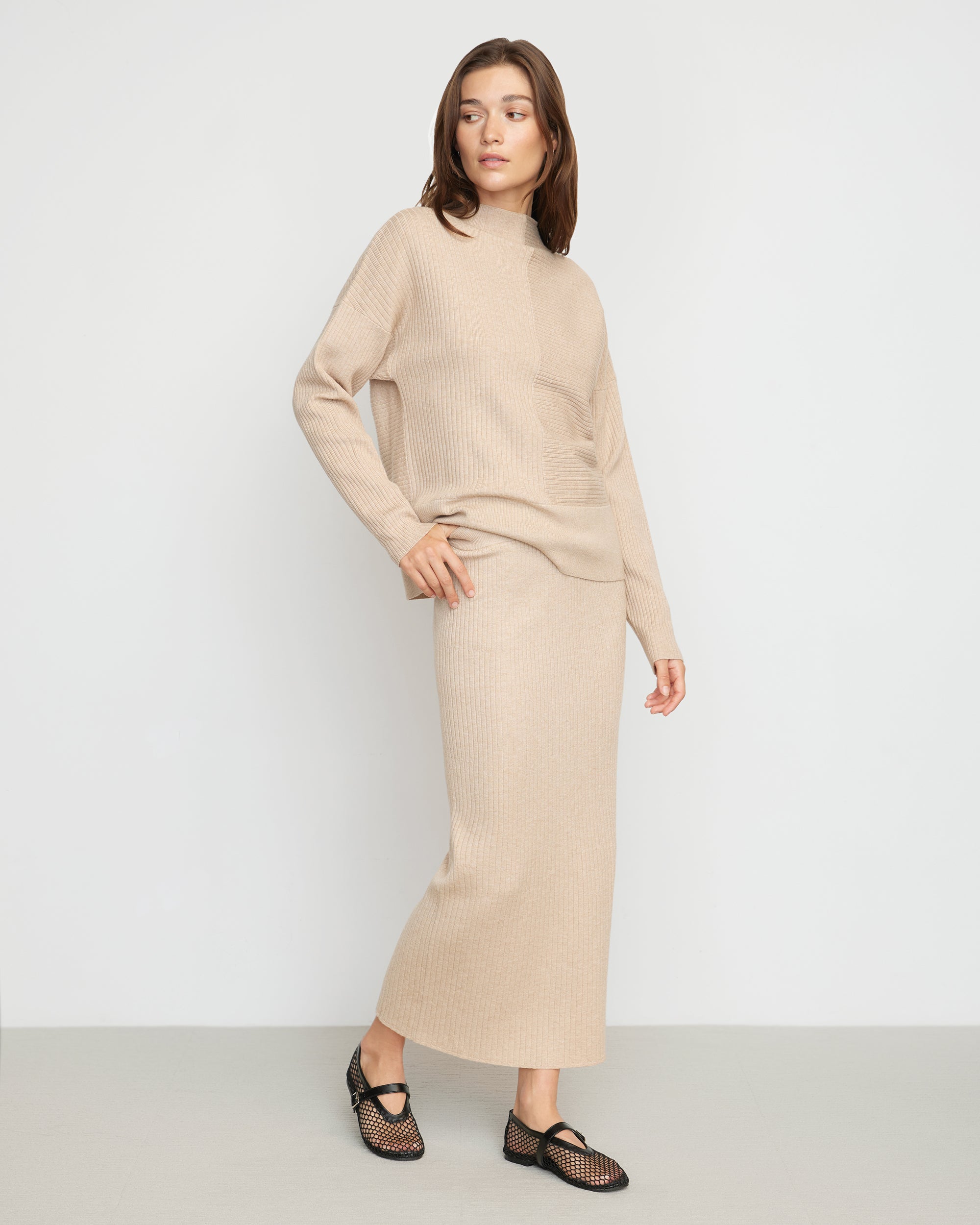 大阪売筋品 room306contemporary Rib Knit Skirt - スカート