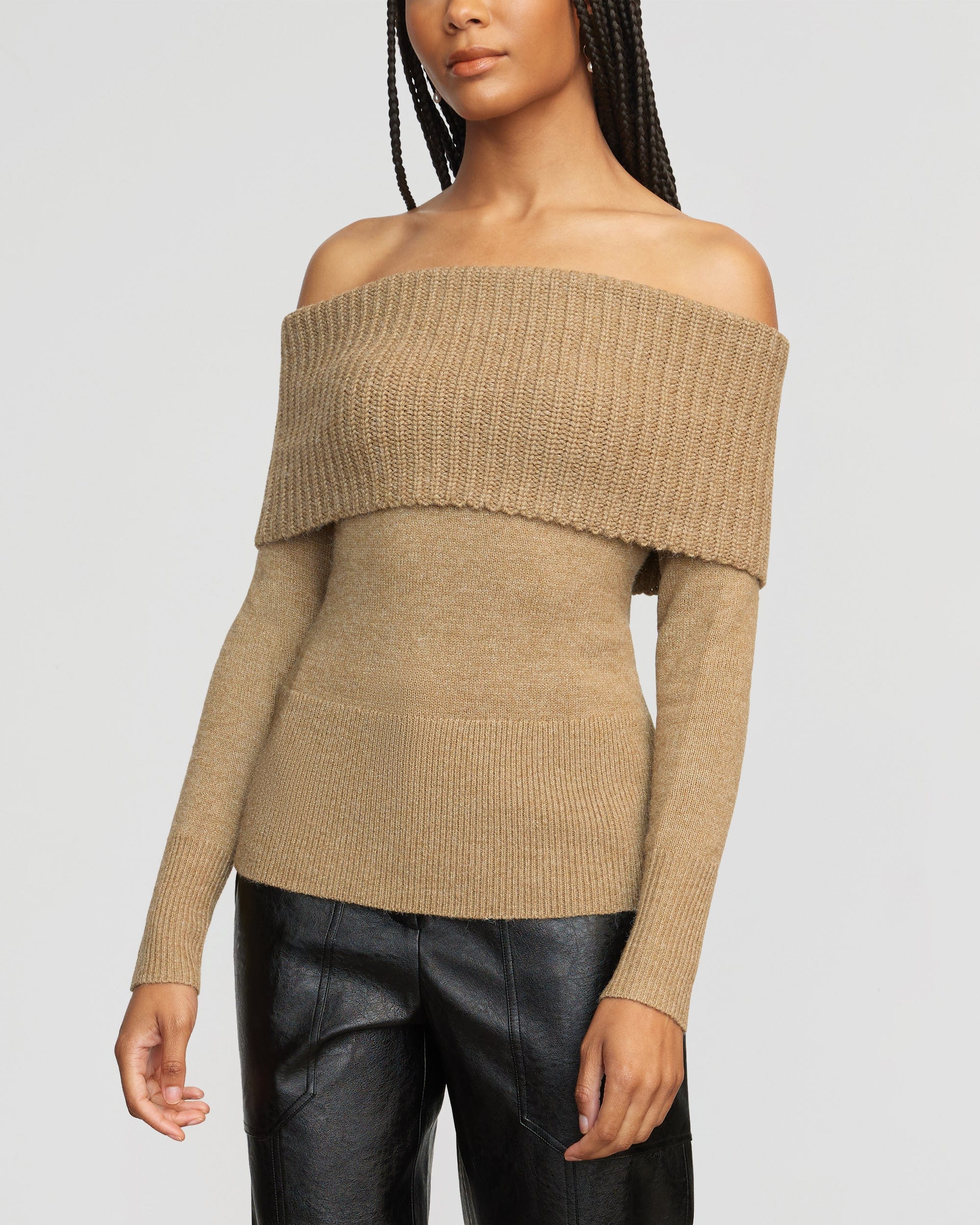 Off shoulder discount sweater near me