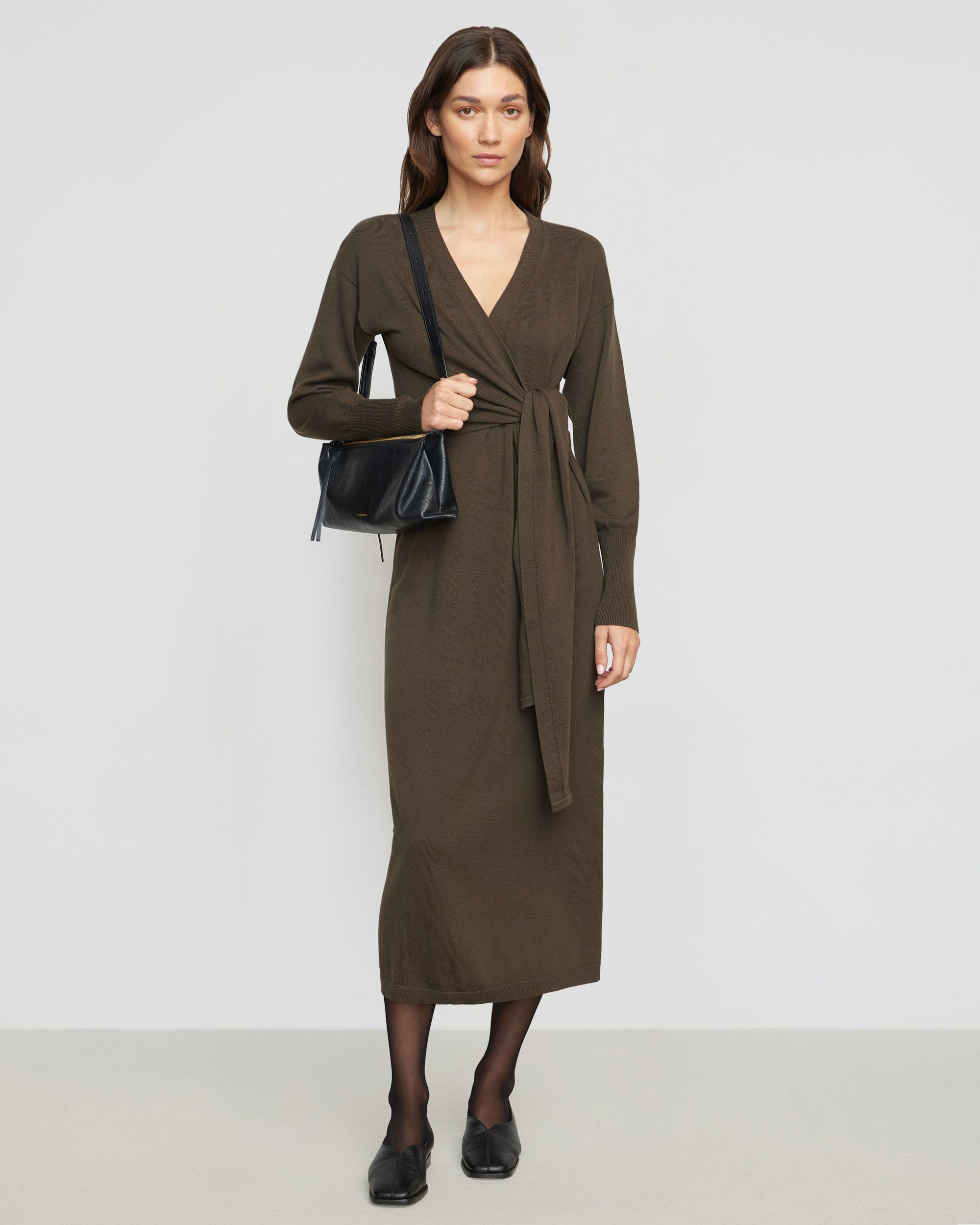 Modern citizen wrap dress hotsell