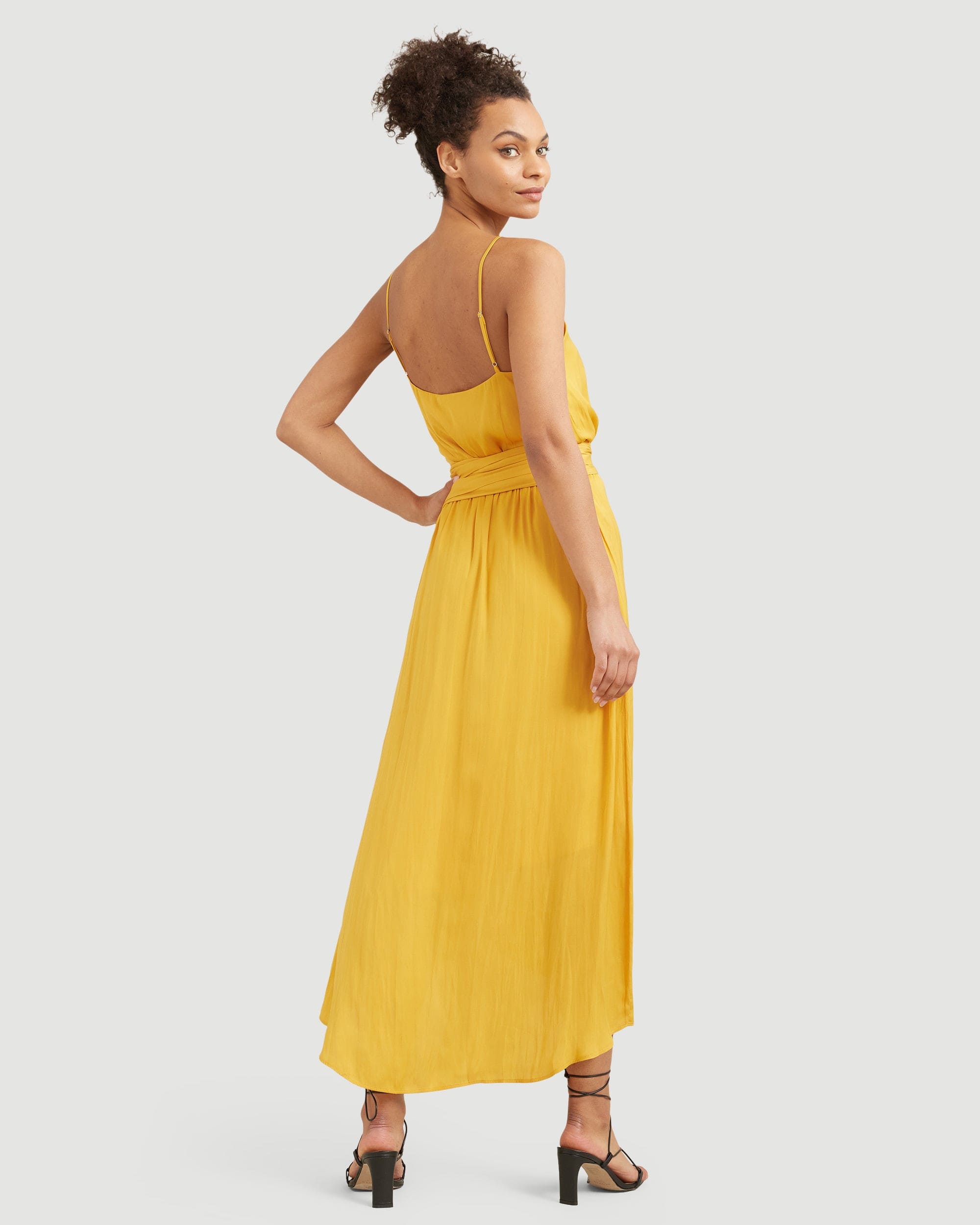 Yellow Tank Top Dress on Sale