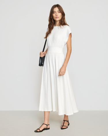 Renée | Prima Jersey Midi Dress in Size Small