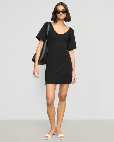 Olivia | Rae Sculpted Scoop-Neck Mini Dress in Size Small 