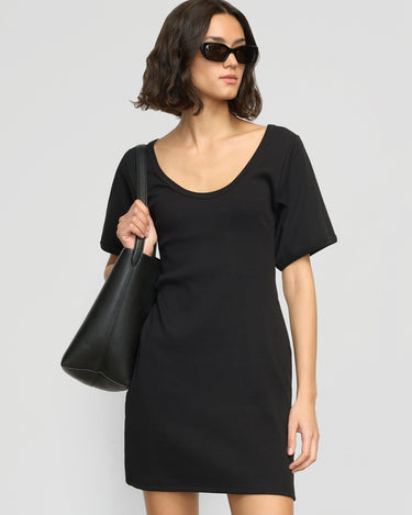 Olivia | Rae Sculpted Scoop-Neck Mini Dress in Size Small 