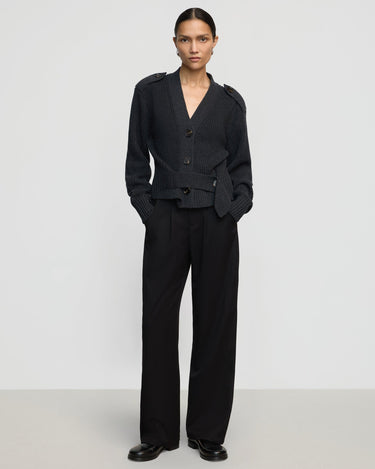 Charlotte | Suni Tailored Straight Leg Pant in Size Extra Small